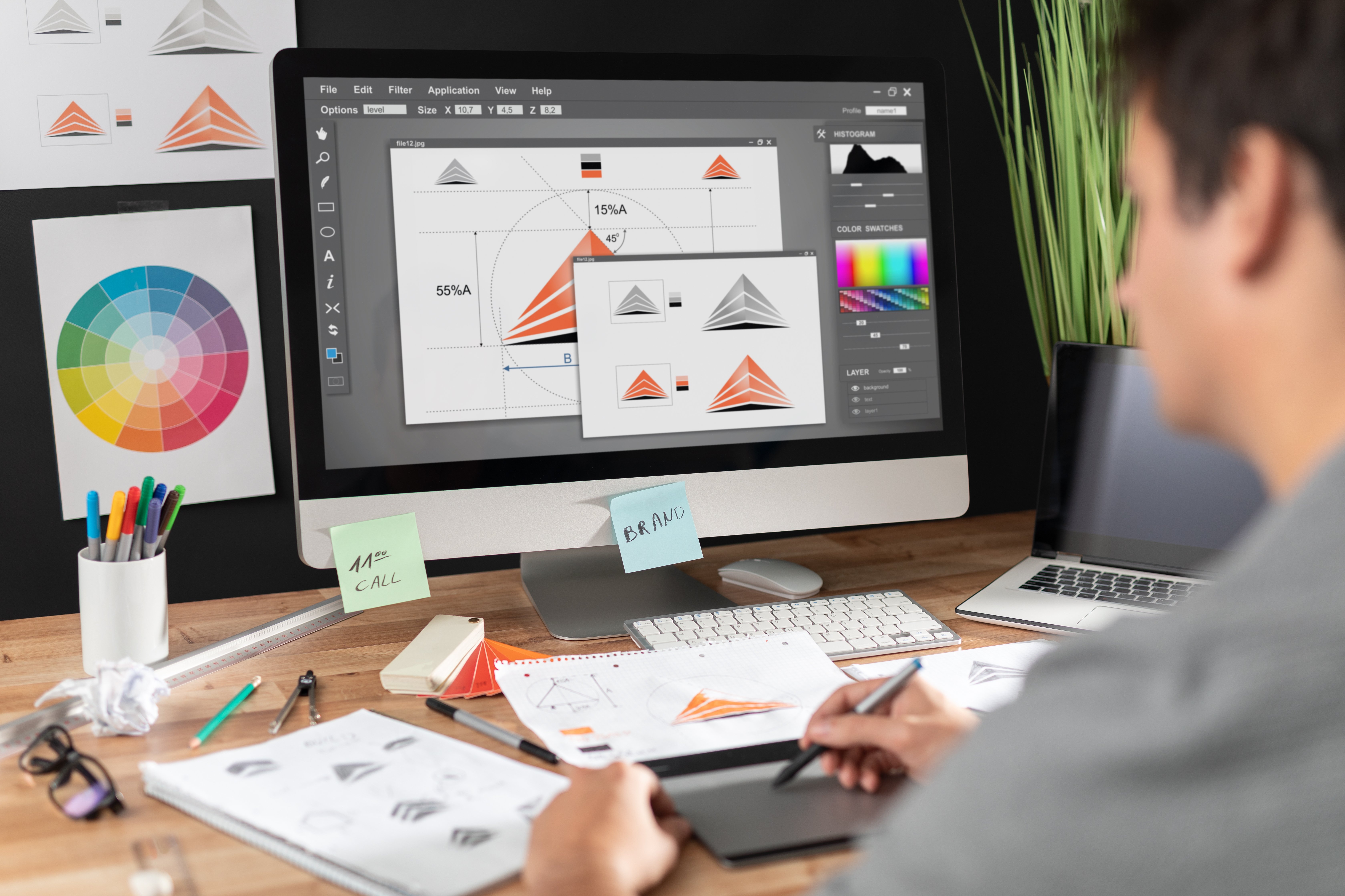 Graphic design fields