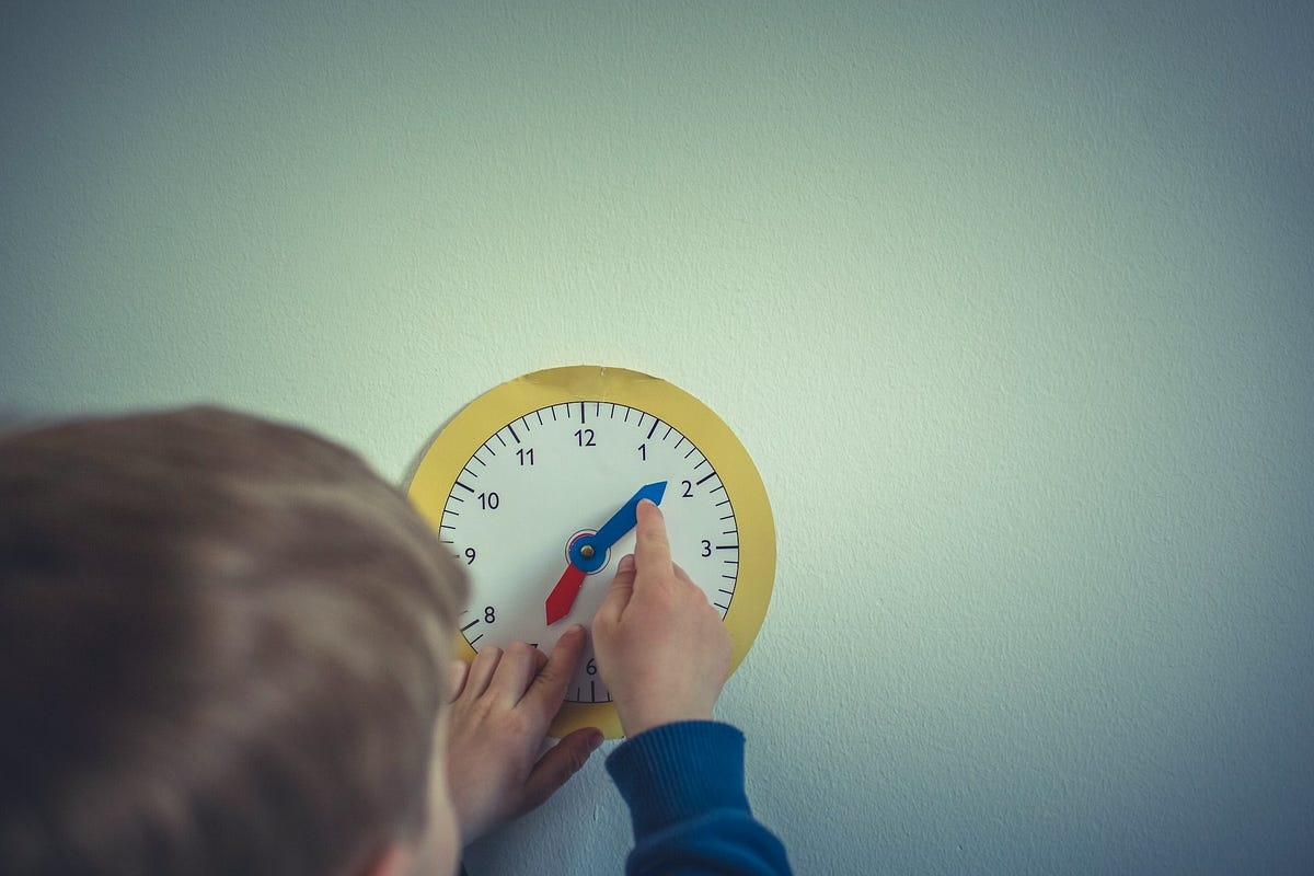 How do I teach my child the art of time management