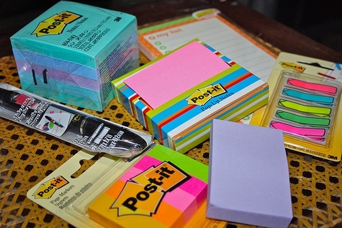 Post-it notes