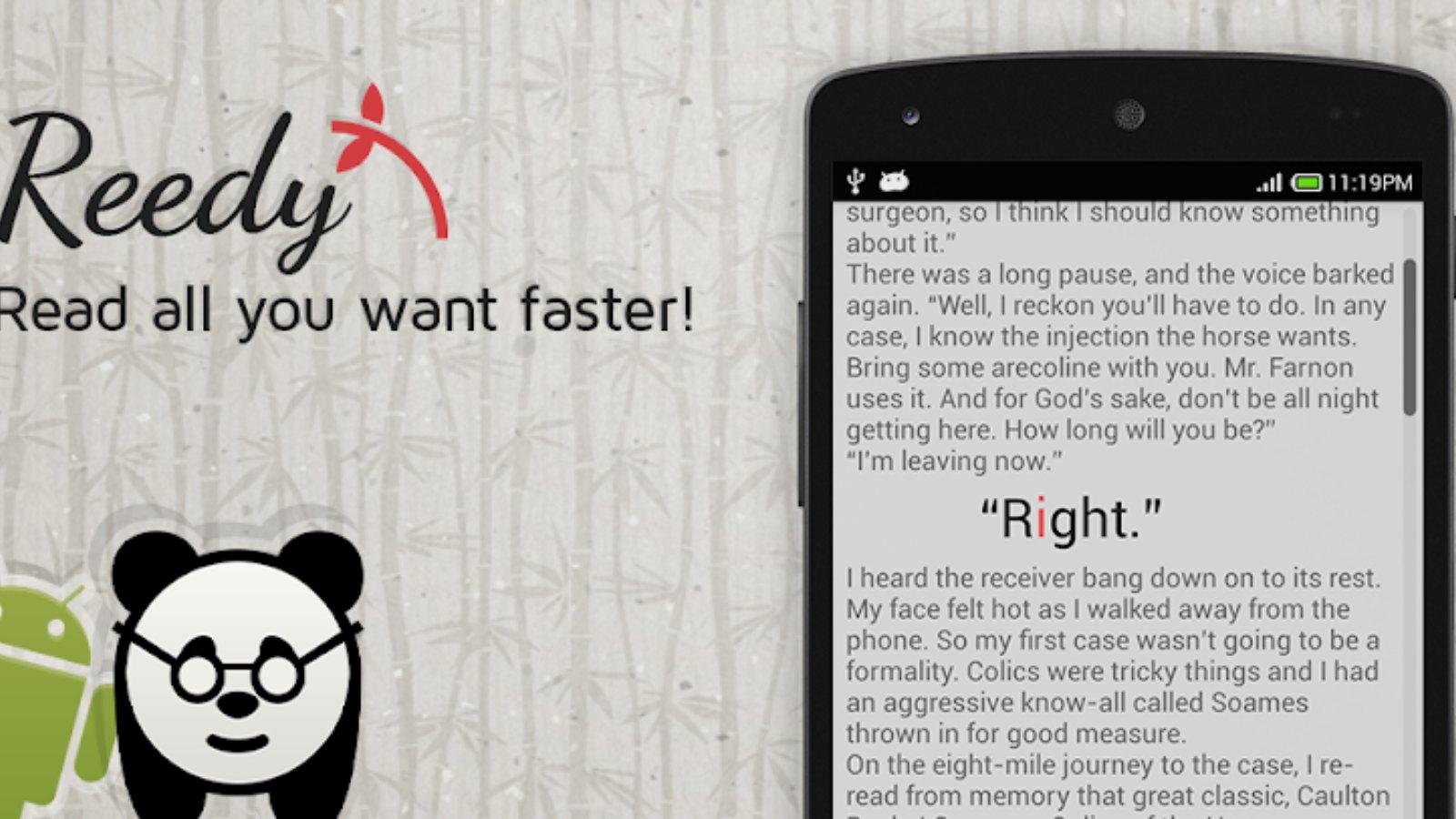 Reedy app