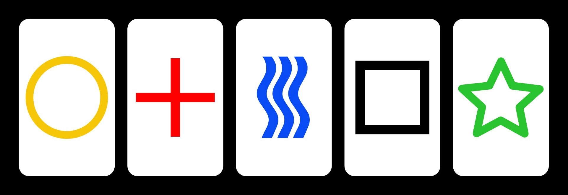Zener's Sixth Sense and its Abilities Experiment Cards