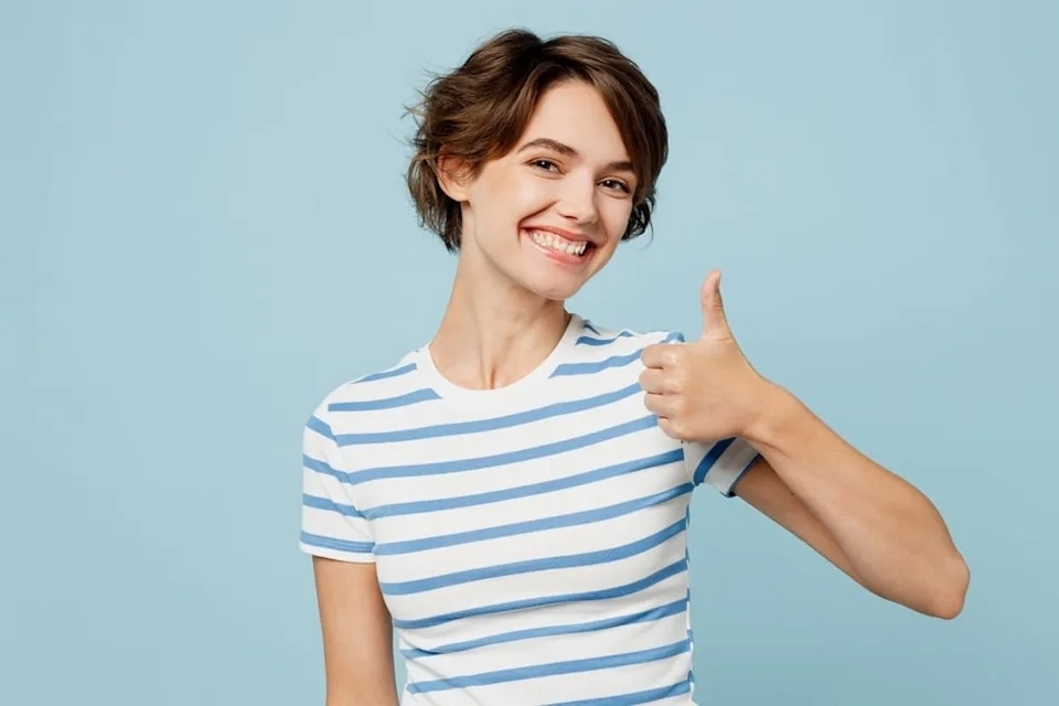 optimistic person