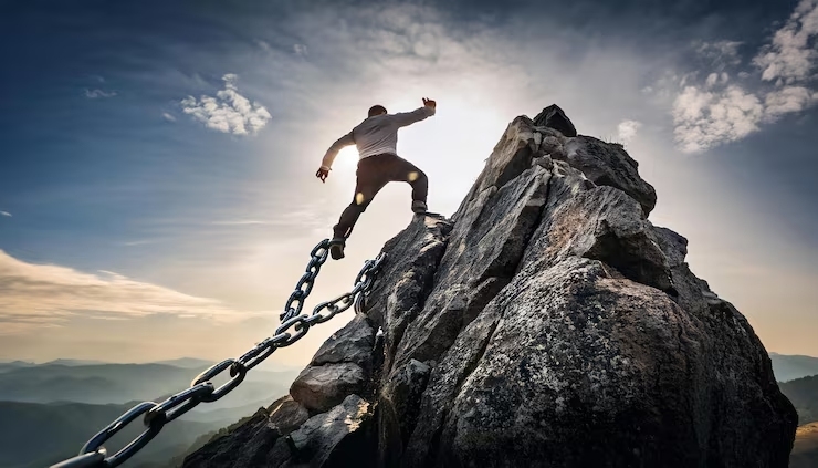 overcomes any obstacle