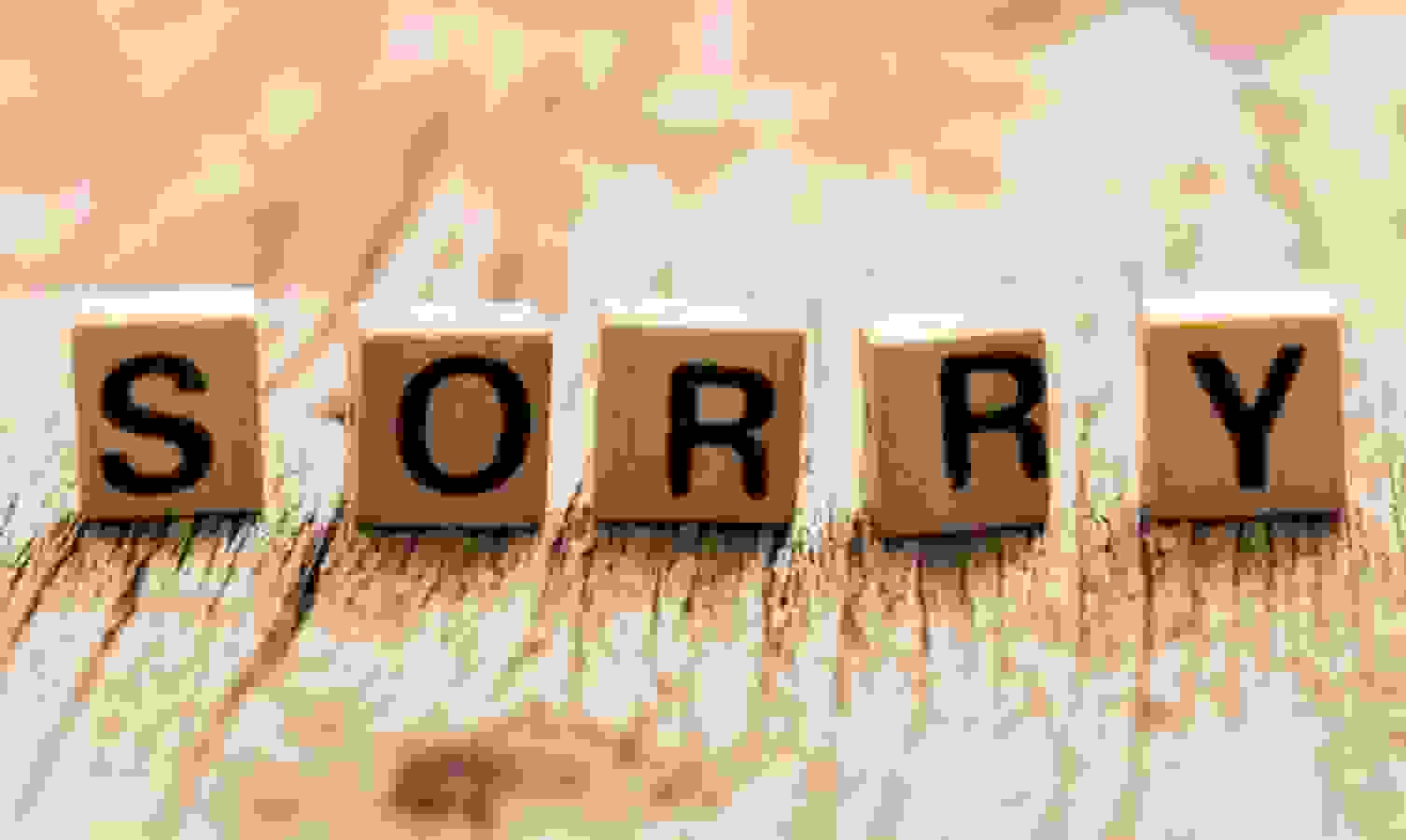 Apology